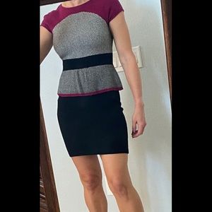 Sparrow knit bodycon dress, XS